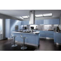 Island Style Modern Fashion Custom Stainless Steel Kitchen Cabinet